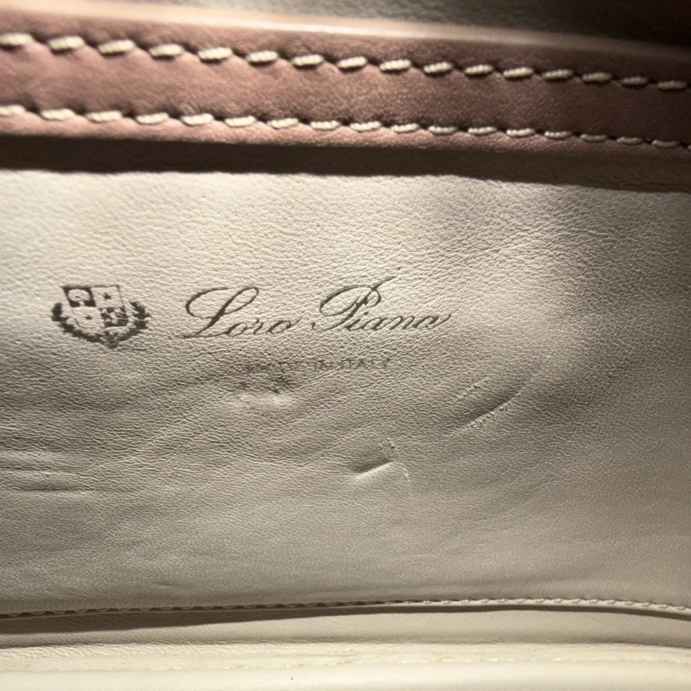 Loro Piana Red Leather Women's Bag - Picture 7 of 8